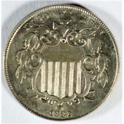 1882 SHIELD NICKEL, UNCIRCULATED