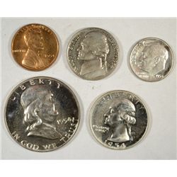 1954 PROOF SET GEM QUALITY! ORIGINAL!