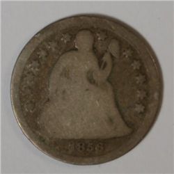 1856 SEATED DIME GOOD