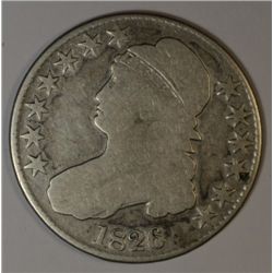 1826 BUST HALF DOLLAR G/VG