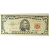 Image 3 : ( 10 ) U.S. $5.00 RED SEAL NOTES ALL VG/FINE
