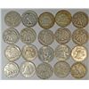 Image 2 : $10.00 WORTH OF 90% SILVER U.S. HALF DOLLARS