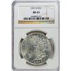 Image 1 : 1921 D MORGAN DOLLAR NGC MS 63 BLAST WHITE