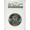Image 1 : 1941 WALKING LIBERTY HALF DOLLAR ANACS PROOF 64 SUPER
