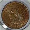 Image 1 : 1899 INDIAN ONE CENT SUPERB GEM BU!
