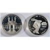 Image 1 : 1983 AND 1984 PROOF OLYMPIC COMMEMORATIVE, COIN AND CAPSULE ONLY