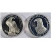 Image 2 : 1983 AND 1984 PROOF OLYMPIC COMMEMORATIVE, COIN AND CAPSULE ONLY