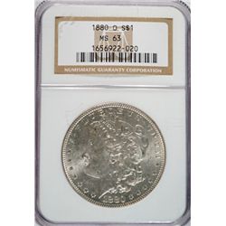 1880-O Morgan Dollar NGC MS 63