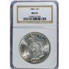 Image 1 : 1882 MORGAN DOLLAR NGC MS 65 BLAST WHITE