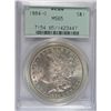 Image 1 : 1884 O MORGAN DOLLAR PCGS MS 65 GREEN LABEL