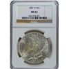 Image 1 : 1887 O MORGAN DOLLAR NGC MS 63 BLAST WHITE