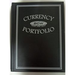 CURRENCY COLLECTOR STARTER COLLECTION IN  NICE  PORTFOLIO HOLDER