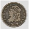Image 1 : 1829  Bust half dime NEAR PERFECT COLOR and PLANCHET  VF  est $110--$125