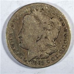 1881CC   Morgan $