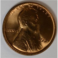 1934 LINCOLN ONE CENT MS66 RED! BLAZER