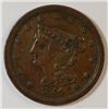 Image 1 : 1854 HALF CENT XF-AU ORIGINAL