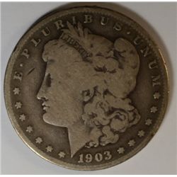 1903-S MORGAN DOLLAR VG