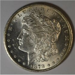 1878-CC MORGAN DOLLAR MS62 FROSTY WHITE