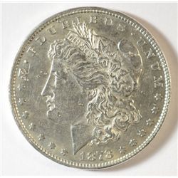 1878-8TF MORGAN DOLLAR AU (DAMAGED)