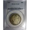 Image 1 : 1915 BARBER HALF DOLLAR PCGS VG/ FINE 10