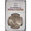 Image 1 : 1928 PEACE DOLLAR NGC MS 64