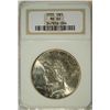 Image 1 : 1935 Peace Dollar NGC MS65