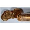 Image 1 : ( 50 ) COINS, ONE ROLL BU 1940 LINCOLN WHEAT CENTS