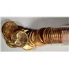Image 1 : ( 50 ) COINS, ONE ROLL BU 1942 LINCOLN WHEAT CENTS