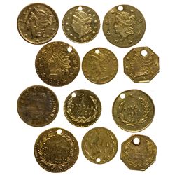 Half Dozen Cal Gold Tokens