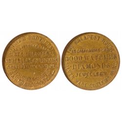 CA, San Francisco--Joseph Brothers Token