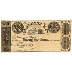 CA, San Francisco--Burgoyne & Co. Note