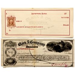 KS, Ft. Leavenworth--Clark & Company Notes