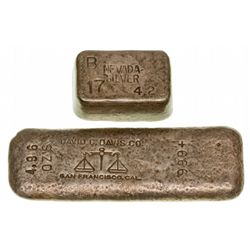 CA, San Francisco--Silver Ingots