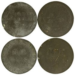 , Brazil--Slave Tokens