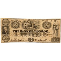 MI, Monroe--Bank of Monroe $3