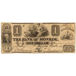 MI, Monroe--Bank of Monroe $1