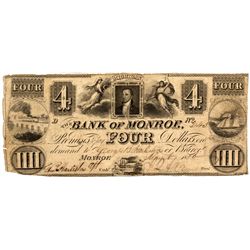 MI, Monroe--Bank of Monroe $4