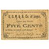 Image 1 : UT, Logan-Cache County-United Order of Manufactures & Builders 5c