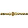 Image 1 : Antique Gold Bracelet with Brown Agates