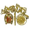 Image 1 : Gold Nugget Watch Chain