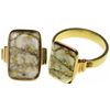 Image 1 : Gold Quartz Ring