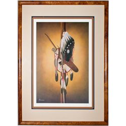 Native American Headdress Painting