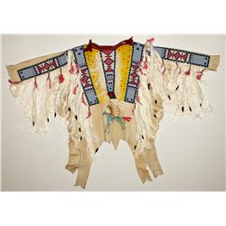 Plains Indian Style Buckskin War Shirt