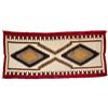 Image 1 : Red and White Eye Dazzler Rug