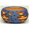 Image 1 : Washoe Blue Beaded Basket