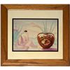 Image 1 : NM, Taos--Charles Collins Painting on Tile