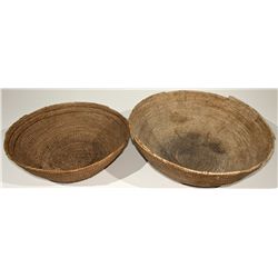 CA, Mono County--Older Mono Basket Pair