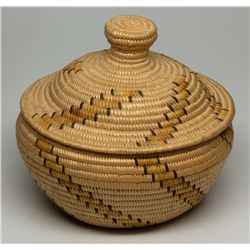 Panamint Polychrome Lidded Bowl