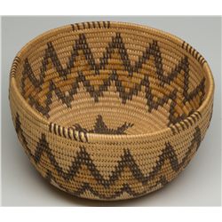 Panamint Polychrome Turtle Basket