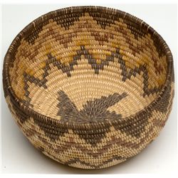 Panamint Polychrome Zig Zag Basket